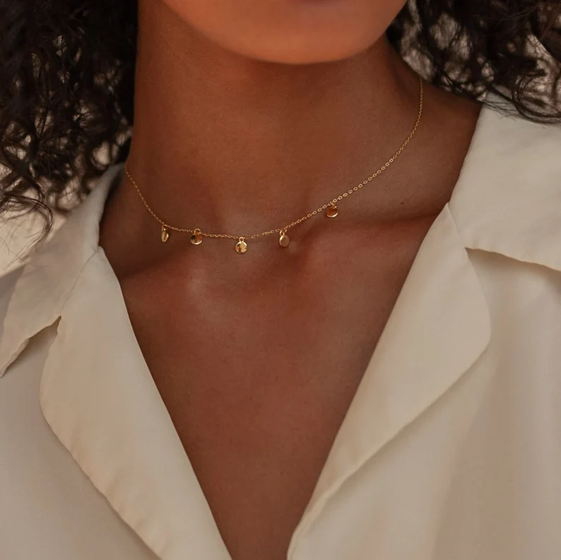 Black Layered Necklace