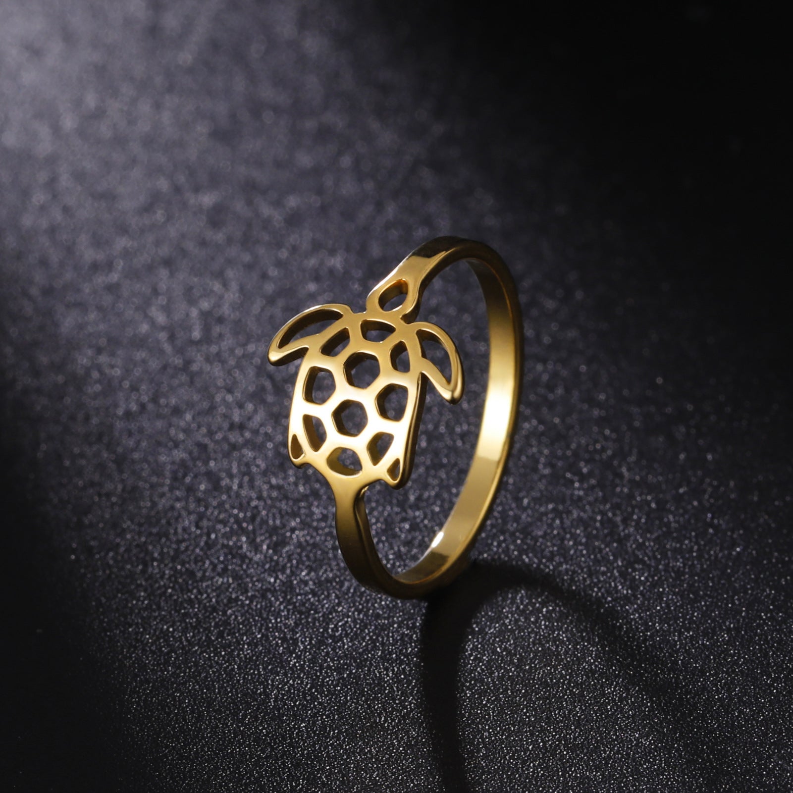 Dainty Turtle Rings
