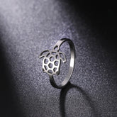 Dainty Turtle Rings