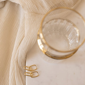 Dangle Link Earrings