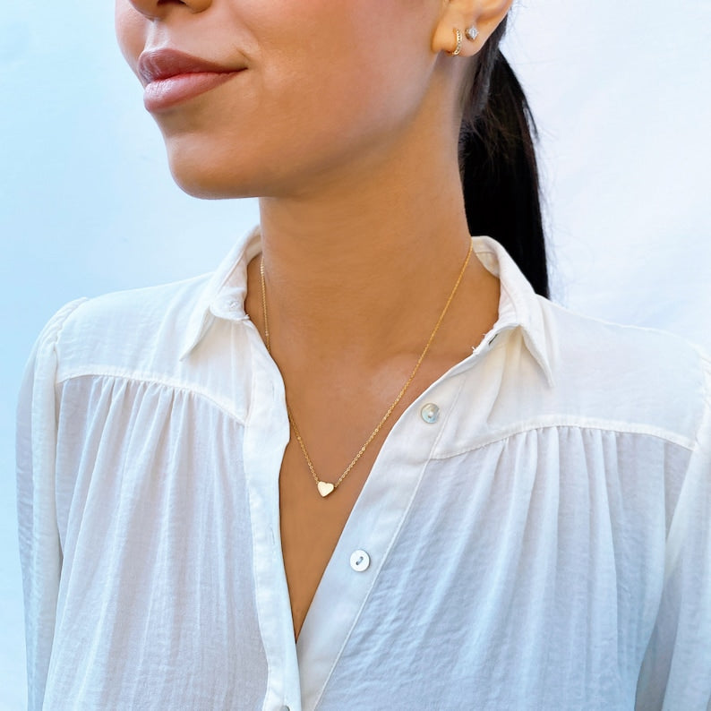 Gold Heart Necklace