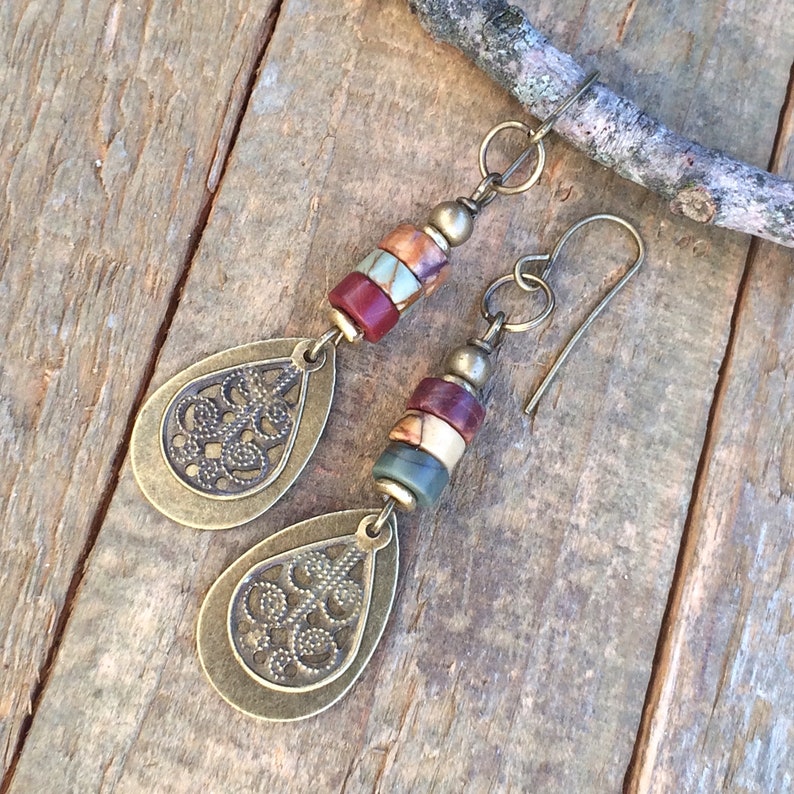 Red Creek Jasper Earrings