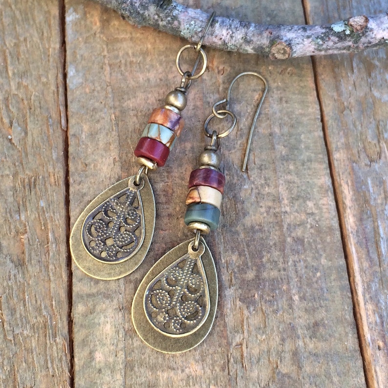 Red Creek Jasper Earrings