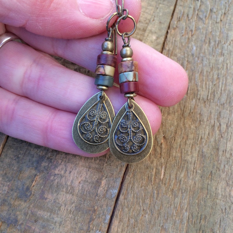 Red Creek Jasper Earrings