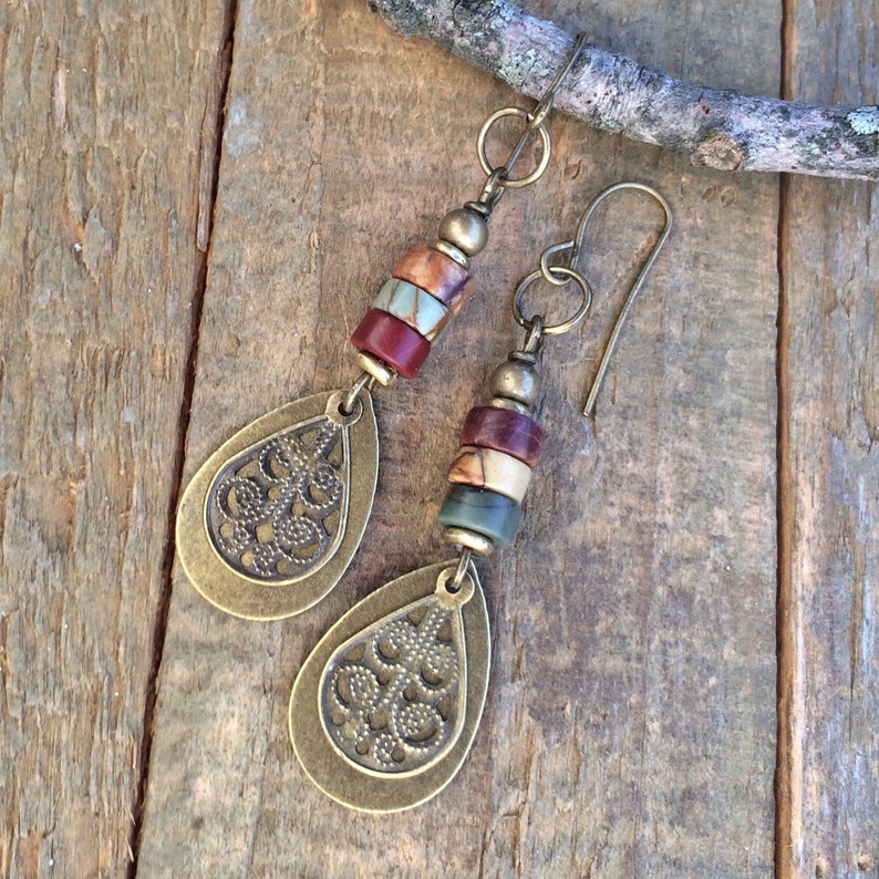 Red Creek Jasper Earrings