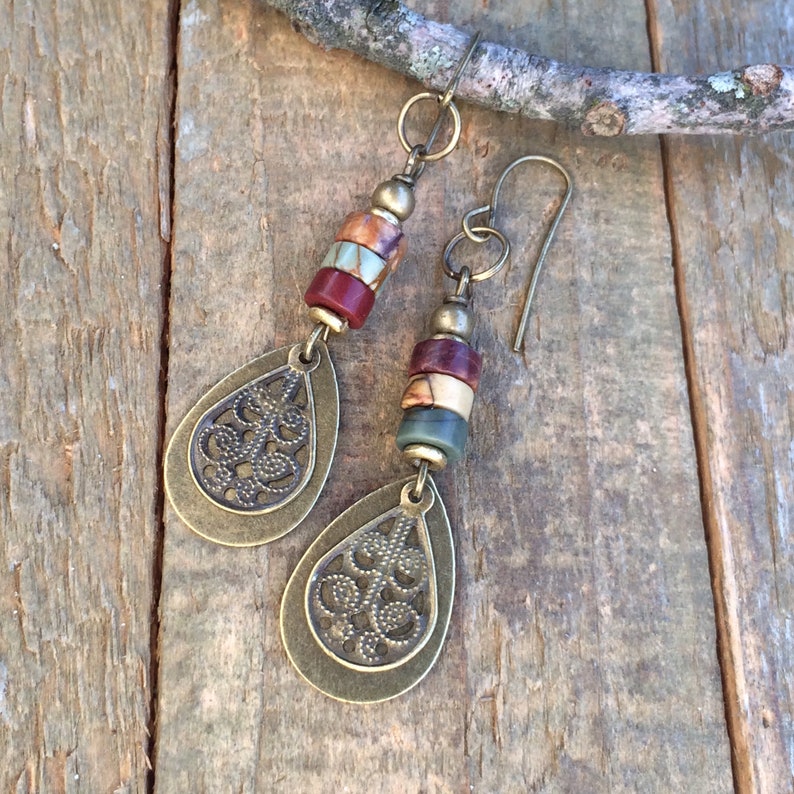 Red Creek Jasper Earrings