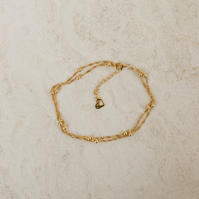Duo Bead Chain Bracelet