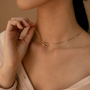 Eternity Circle Necklace