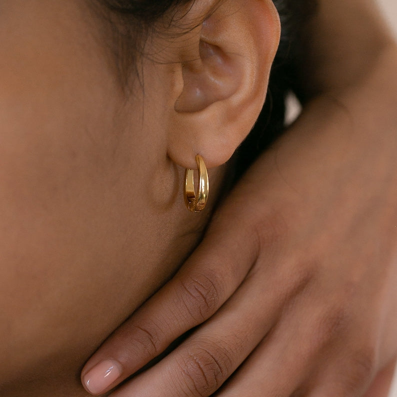 Chunky Gold Earrings