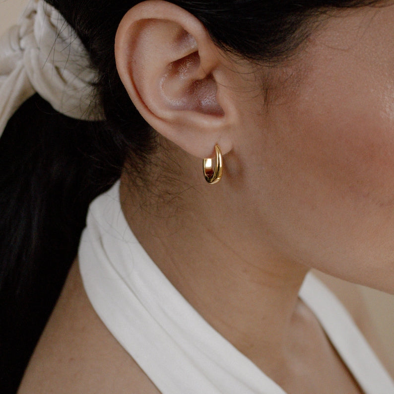 Chunky Gold Earrings