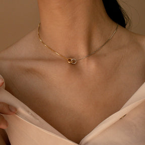 Eternity Circle Necklace