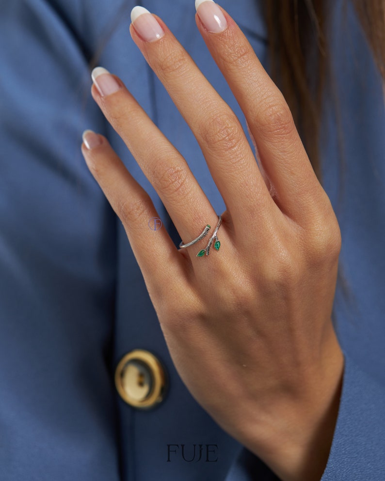 Handmade Jewelry Olive Tree Rings