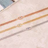 Sterling Silver Evil Eye Bracelet