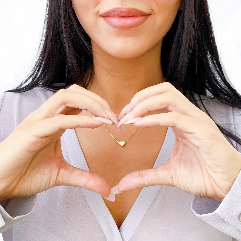 Gold Heart Necklace