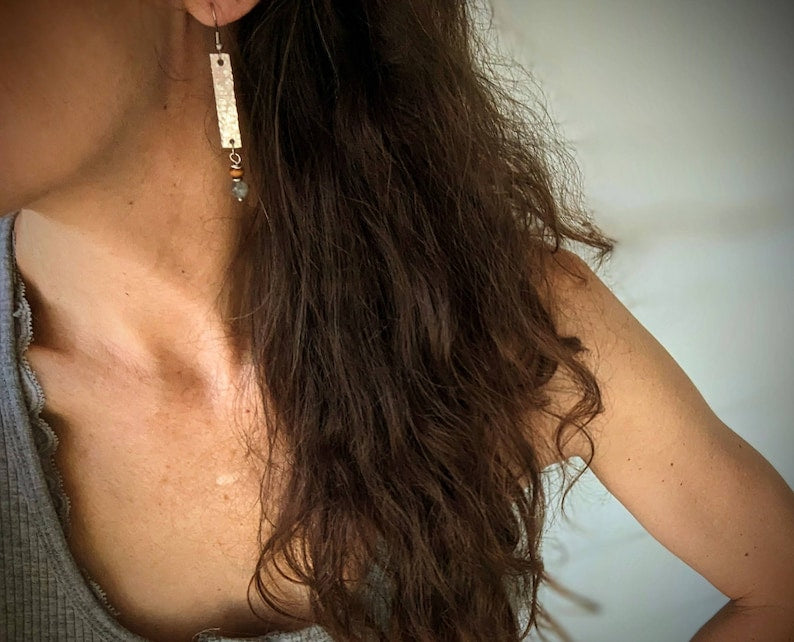 Silver Boho Earrings