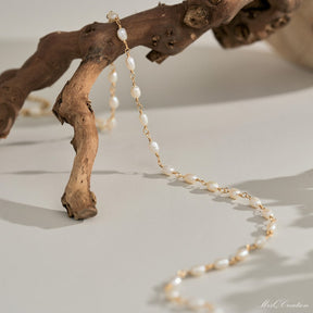 Delicate Multiple Pearl Necklace