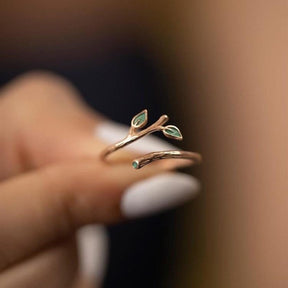 Handmade Jewelry Olive Tree Rings