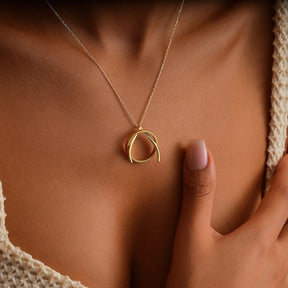 14K Gold Filled Ring Holder Necklace