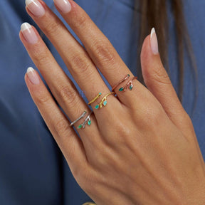 Handmade Jewelry Olive Tree Rings