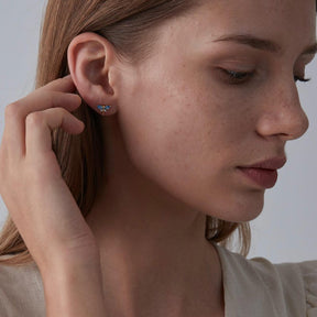 PERIMADE Dainty Dragonfly Stud Earrings