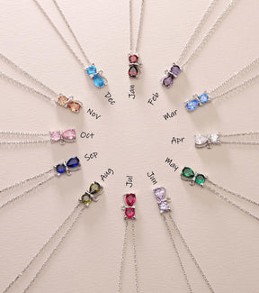 Birthday month Gift Cat Lover Necklace