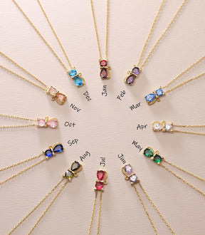 Birthday month Gift Cat Lover Necklace