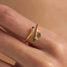 Handmade Jewelry Olive Tree Rings