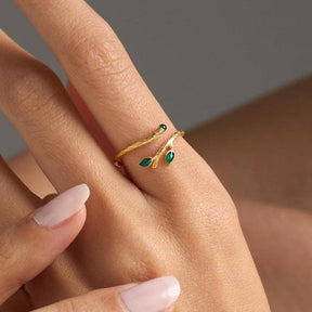 Handmade Jewelry Olive Tree Rings