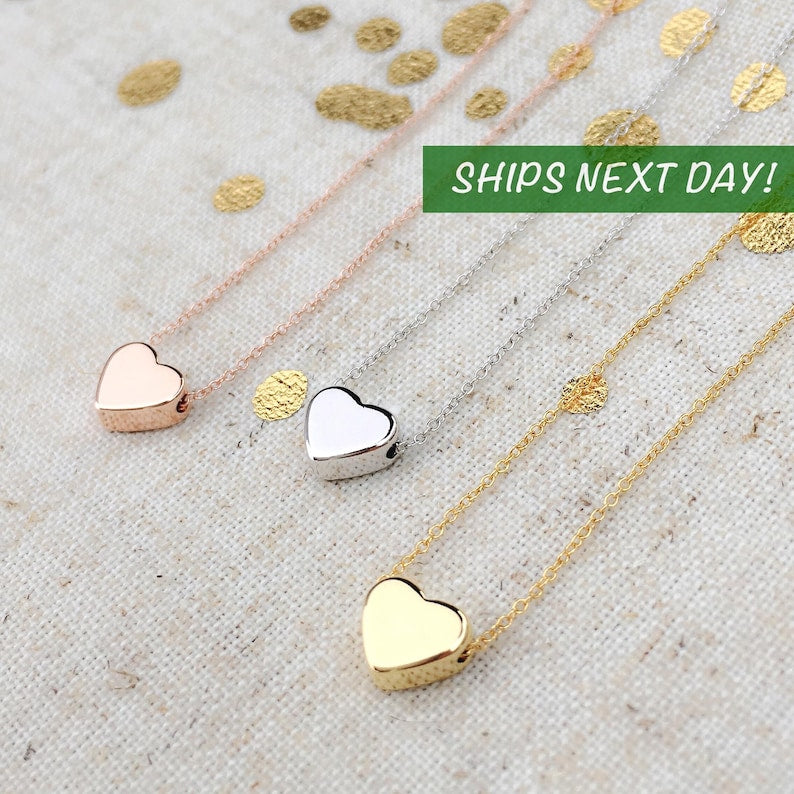 Gold Heart Necklace