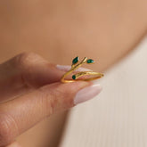 Handmade Jewelry Olive Tree Rings