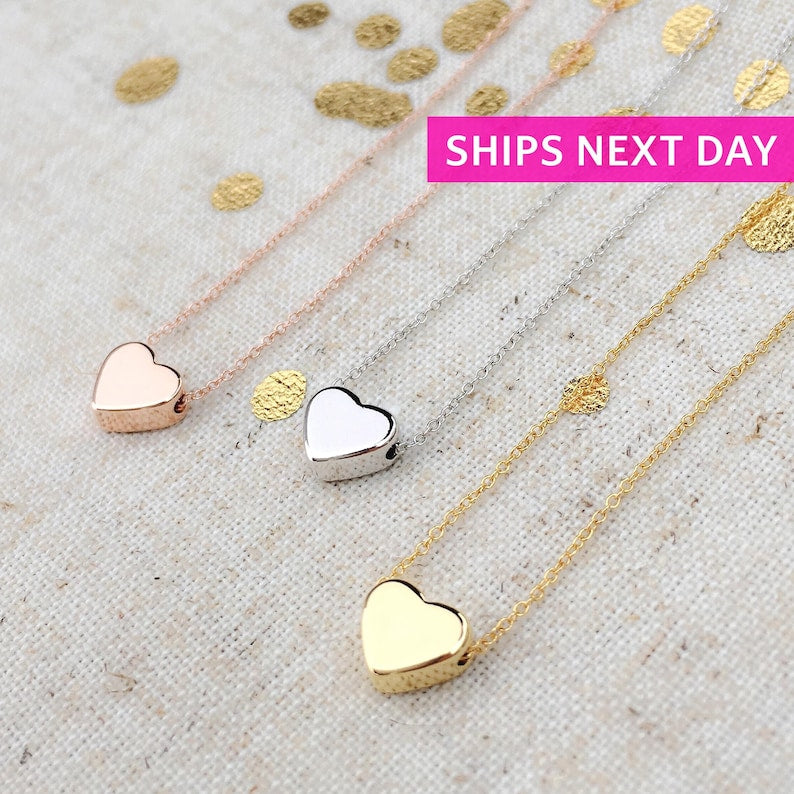 Gold Heart Necklace